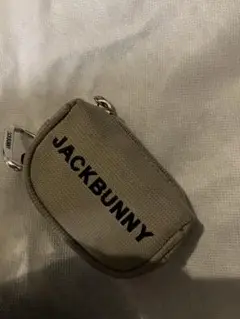 JACKBUNNY ナイロンポーチ カラビナ付き