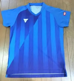 ビクタスユニフォーム　卓球　ブルー　Sサイズ