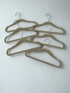 子供服用すべりにくいハンガー 6本セット グレー