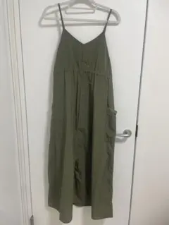 即日発送‼️オリーブグリーン スリップワンピース　【新品】
