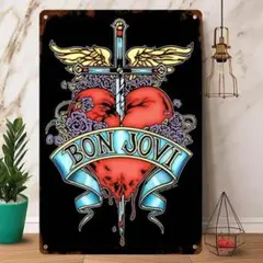 BON JOVI ボン・ジョヴィ サイン入りフォトフレーム 2006年製 2025年最新】bon jovi サインの人気アイテム - メルカリ