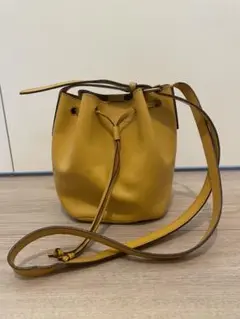 GAP レザー バケットバッグ