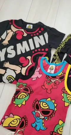 ヒスミニ♡Tシャツラグランタンクセット