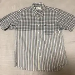 Crocodile チェック柄 半袖シャツ M