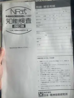 NR式知能検査