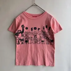 OJICO オジコ　キッズ　Tシャツ　120 8A 子供　可愛い　ピンク