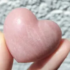 ピンクオパール　ハート