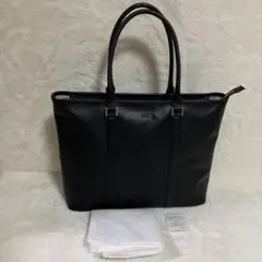 新品未使用 タケオキクチ レザー トートバッグ ビジネス ブラック