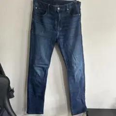 UNIQLO スリムフィットジーンズ　w30 65Blue 459688