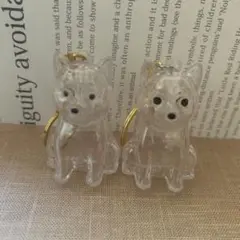柴犬　けだまだま　毛玉収納キーホルダー　2個セット　お顔違い　うちの子