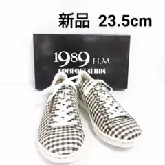 【新品未使用】コンフォートクリニック1989 HM/チェック柄 /23.5cm