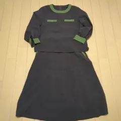 美品Reflectダークグレーとグリーンのセットアップ