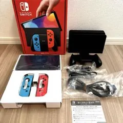 Switch 有機ELモデル（ネオンブルー/ネオンレッド）の本体