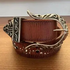 【貴重】トルネードマート★ガルーダウイングベルト★茶★