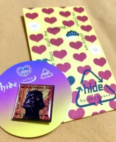 hideピンズカプセル HIDEYOURFACE ※大切に「箱入れ発送」予定