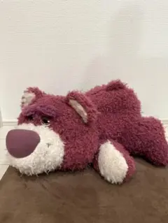 【タグ付き】ロッツォ　赤いほっぺ　ギガジャンボおやすみポーズぬいぐるみ