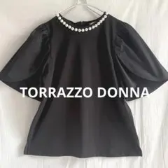 TORRAZZO DONNA トラッツォドンナ　パール　カットソー