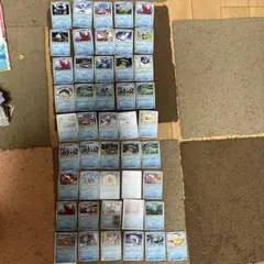 ポケモンカード水タイプ46枚セット