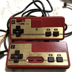 レア‪☆ファミコン　コントローラー　初期　四角ボタン