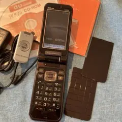 Sony Ericsson ソニーエリクソン　携帯電話W43S モカブラウン