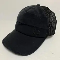 FRED PERRY フレッドペリー メッシュキャップ ワッフル地 ブラック