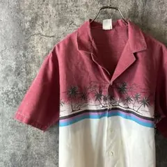 即日発送！メイドインUSA ヴィンテージ ハワイアロハ ゆるダボビッグシルエット