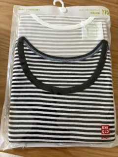 UNIQLO コットンフライスインナーT 110サイズ 2枚セット