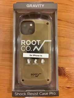 ROOT CO. iPhone14専用　ケース　コヨーテ　中古　キャンプ