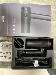 新品未開封 メンズ ium イウム  ヘアドライヤー＆へアイロンセット 楽天市場】ドライヤー ヘアドライヤー ium 大風量 速乾 メンズ
