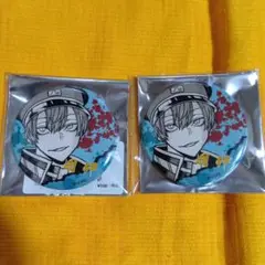桃源暗鬼　囲岬 　丸型缶バッジ　2個セット　アニメイト限定　第一弾
