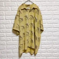 ジョルジュレッシュ アート柄半袖シャツ Lサイズ ヴィンテージ