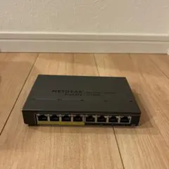 NETGEAR GS108PE スイッチングハブ　箱あり