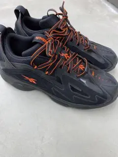 Reebok DMX SERIES 1200 LT スニーカー 黒 オレンジ