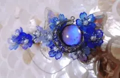 モルフォ蝶のバレッタ