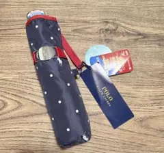 ポロ　ラルフローレン 晴雨兼用　折りたたみ傘　新品　ムーンバット