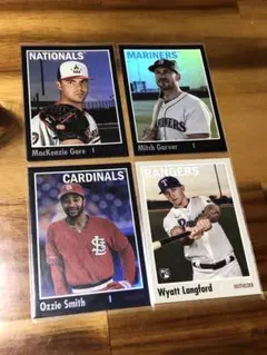 Topps Archives パラレル black foil RC MLB