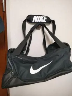 ★★ナイキNike ブラック ダッフルバッグ★中古黒★