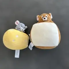 トムジェリ　ラトルぬいぐるみ