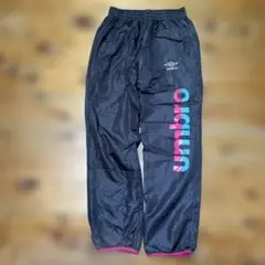 umbro トレーニングパンツ Sサイズ 黒/ピンク