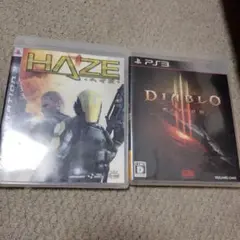 PS3ソフト　ヘイズ ＆ ディアブロ Ⅲ　2本セット