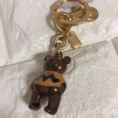 COACH X PEANUTS チャーリー ブラウン ベア バッグ チャーム