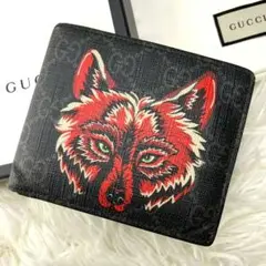 たかぴ【希少】人気✨ Gucci グッチ 財布 狼 二つ折り 2025年最新】グッチ 財布 ウルフの人気アイテム - メルカリ
