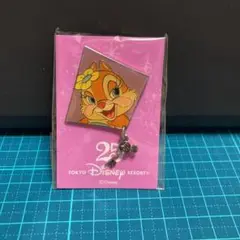 TDL TDS ディズニーランド25周年 クラリス ピンバッジ