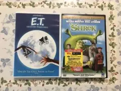 E.T. & Shrek DVDセット ☆リージョンコード1☆