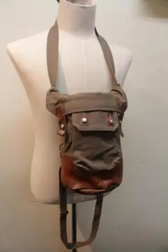 USED スウェーデン軍 ガスマスクバッグ 40s