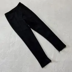 ⭐ブランド不明⭐ ベルベットパンツ ブラック スリム 高級感