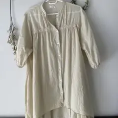 シャツワンピース　汚れ有り