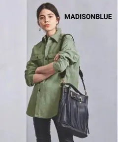 MADISONBLUE HAMPTON ハンプトンシャツ 刺繍 カーキ