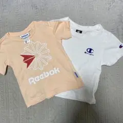 Reebok & Champion Tシャツ2枚セット サイズ100