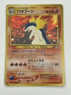 バクフーン_プレミアムファイル PROMO 第1世代 1996~1999